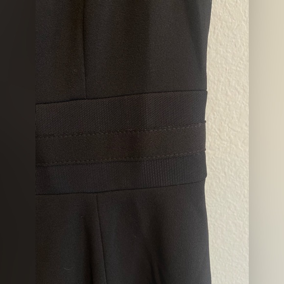 NWT Calvin Klein Fit Flare Illusion Mesh Dress - Picture 6 of 10